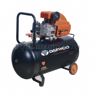 Компресор 100 л., бутален, 2 HP / 1.5 kW /, директно куплиране – DAEWOO DAAC100D