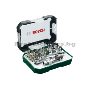 Битове комплект с тресчотка 26 части - Bosch 2607017322 