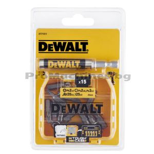 Битове комплект с магнитен държач 16 части - Dewalt DT71511 
